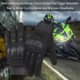 thumbnail image 4 of FlyFlise Motorcycle Riding Gloves Anti-slip Four Seasons Outdoor Mountaineering Three-finger Touch Screen Gloves, 4 of 8