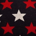 thumbnail image 4 of Parkland Collection 20x20" Stars Cotton Throw Pillow in Navy Blue/Red, 4 of 7