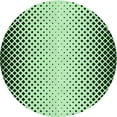 thumbnail image 1 of Ahgly Tapis Rond Lavable en Machine Intérieur Transitionnel Vert Forêt Moyen, 4 Pieds Rond, 1 of 7