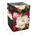 thumbnail image 5 of Peony Foldable Car Trash Can with Lid, Leak-Proof, Hanging Storage Bag - Car Garbage Can, Mini Trash Can, 5 of 6