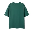 thumbnail image 4 of Camisas de Manga Corta de los Hombres Color Sólido de Ajuste Cuello Redondo Tops Casuales, Verano Y Primavera, Camisas Casuales de los Hombres, 4 of 6