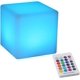 thumbnail image 1 of 4 Inch Wireless Baby Night Light, Rechargeable LED Cube Light, Night Light for Kids and Girls, Environmental Lighting, 16 Color Mood Light, 1 of 5