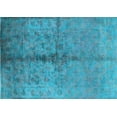 thumbnail image 1 of Ahgly Company Indoor Rectangle Oriental Light Blue Traditional Area Rugs, 5' x 8', 1 of 4