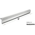 thumbnail image 2 of Baseboarders® Basic Series 6 ft Steel Easy Slip-on Baseboard Heater Cover, White, 2 of 5