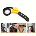 thumbnail image 5 of HERFOM 4 PCS Rubber Strap Wrench Set, 6" and 8" Heavy Duty Strap Adjustable Blet Wrench, 5 of 6