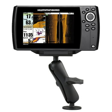 RAM Mounts Drill-Down Double Ball Mount for Humminbird Helix 7 - Medium