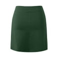 thumbnail image 5 of Ediodpoh Womens Skirt Athletic Skirt with Built in Shorts for Running Tennis Workouts and Sports Wear Skirt with Shorts Underneath Dark Green XL, 5 of 6