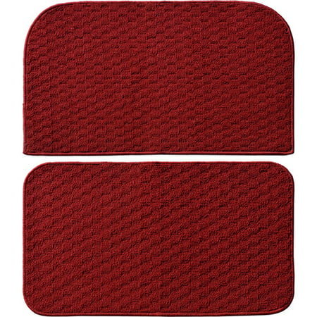 Garland Rug Town Square 2pc Kitchen Rug Slice and Mat, 18