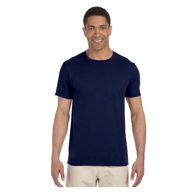Gildan Men's Softstyle Preshrunk Tearaway Label T-Shirt, Style G64000