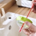 thumbnail image 2 of Silicone Straw Brushes, Extra Long Straw Cleaning Brush, Reusable Brush Pipe for Smoothie Straw Washing, Food Grade Silicone Nipple Straw Cleaner, 6mm, Red, 2 of 6