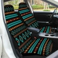 thumbnail image 5 of Aztec Art Set of 2 Car Seat Covers Seat for Carseats Front Seat Auto Car Interior Accessories Universal 2 Piece, 5 of 6