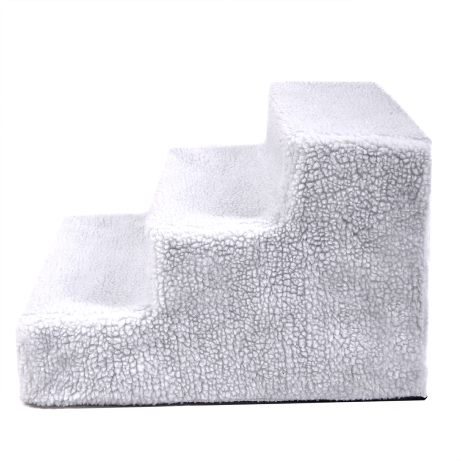Pefilos 11.7 Inch Dog Stairs and Steps for Small Dogs Cats,Non-Slip 3 Tiers Plastic Dog Ramp/Ladder, Best for Small Animals,Doggy,Kitty, White Pefilos 11.7 Inch Dog Stairs and Steps for Small Dogs Cats,Non-Slip 3 Tiers Plastic Dog Ramp/Ladder, Best for Small Animals,Doggy,Kitty, White