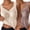 Red, variant on OIUUAK 2 Pack Cotton Shelf Bra Camisole Tops for Women Adjustable Spaghetti Strap Tank Top Summer Cami Shirt Built in Bra Cotton Camisole Beach Vacation, Beige