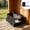 D, variant on Portable Foldable Pet Litter Box with Zipped Lid Waterproof Fabric Outdoor Cat Toilet Easy Clean and Store for Travel Camping Black 15.8X11X19.6in