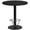 Black, variant on Flash Furniture 42'' Round Black Laminate Table Top with 24'' Round Bar Height Table Base and Foot Ring