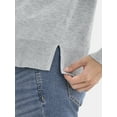 thumbnail image 4 of Time and Tru Women’s Fine Gauge Pullover Sweater, Lightweight, Sizes XS-XXXL, 4 of 5