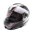 thumbnail image 1 of Casco Motociclista BENOTTO MOTORCYCLE DIVISION Mediano 57-58cm DOT Blanco FF-113 BMD, 1 of 3