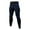 Navy, variant on ZQUUVOU Men Legging Pants Leggings For Sports Gym Athletic Tights Base Layer Fo Running Basketball Training Pocket Base Pants Blue