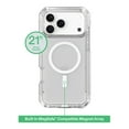 thumbnail image 2 of onn MagSafe Compatible Rugged Phone Case for iPhone 17 Pro Max - Clear, 2 of 8