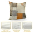 thumbnail image 4 of ARISTURING  Beige and Grey Throw Pillow Covers Modern Abstract Painting Decorative Pillow Cases Home Decor Standard Square Pillowcases, 4 of 5