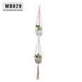 thumbnail image 3 of Billuyoard Cestas colgantes 100 hechas a mano, soporte para plantas, macramé, colgador de plantas, maceta para colgar en la pared interior, soporte para Jardín y Patio No.29 Billuyoard HA001777-29, 3 of 6