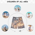 thumbnail image 6 of joogoo Kids Boys Swim Trunks Spread Wings Dragon Beach Board Shorts Drawstring Swimsuit Kid Teen L, 6 of 6