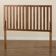 thumbnail image 4 of Oren Modern and Transitional Ash Walnut Finished Wood Queen Size Headboard, 4 of 8