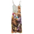 thumbnail image 5 of Easter Bunnies Rabbits Sleeveless Dress for Women Clothing Female Women's Summer Skirt, 5 of 7