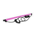 thumbnail image 4 of Lipstore Pilates Bar Pull Rod Equipment Detachable Chest Expanding Elastic Rope Pink, 4 of 8