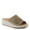 SAGE GREEN, variant on Women's RHYDIAN Slip-On Leather Wedge Sandals – Perforated Flower Design, Cushioned Footbed, Made in Turkey