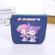 thumbnail image 1 of Venta al por mayor, monedero Sanrio Hello Kitty, bolso de mano Cinnamoroll, bolsa de maquillaje Kuromi, colgante, billetera My Melody, regalo para niña, 1 of 1