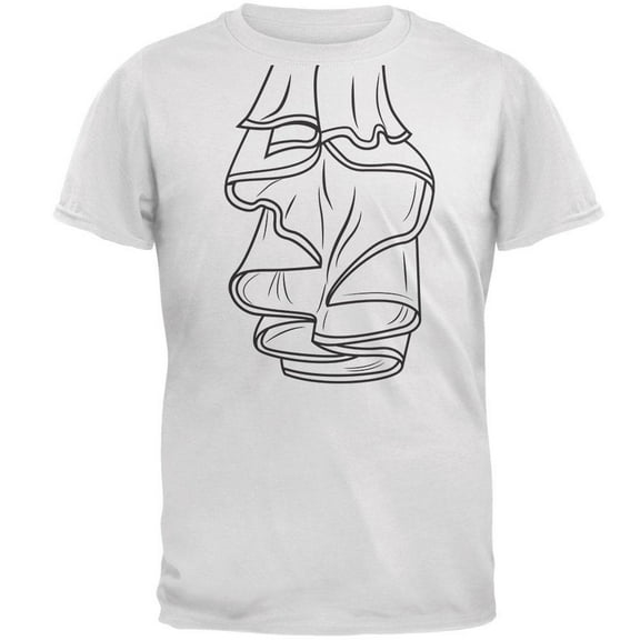 Halloween Men's Pirate Ruffle Shirt Costume Short Sleeve Graphic Tee