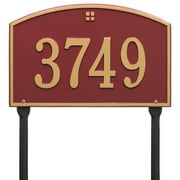 1177RG Cape Charles - Standard Lawn - One Line in Red/Gold