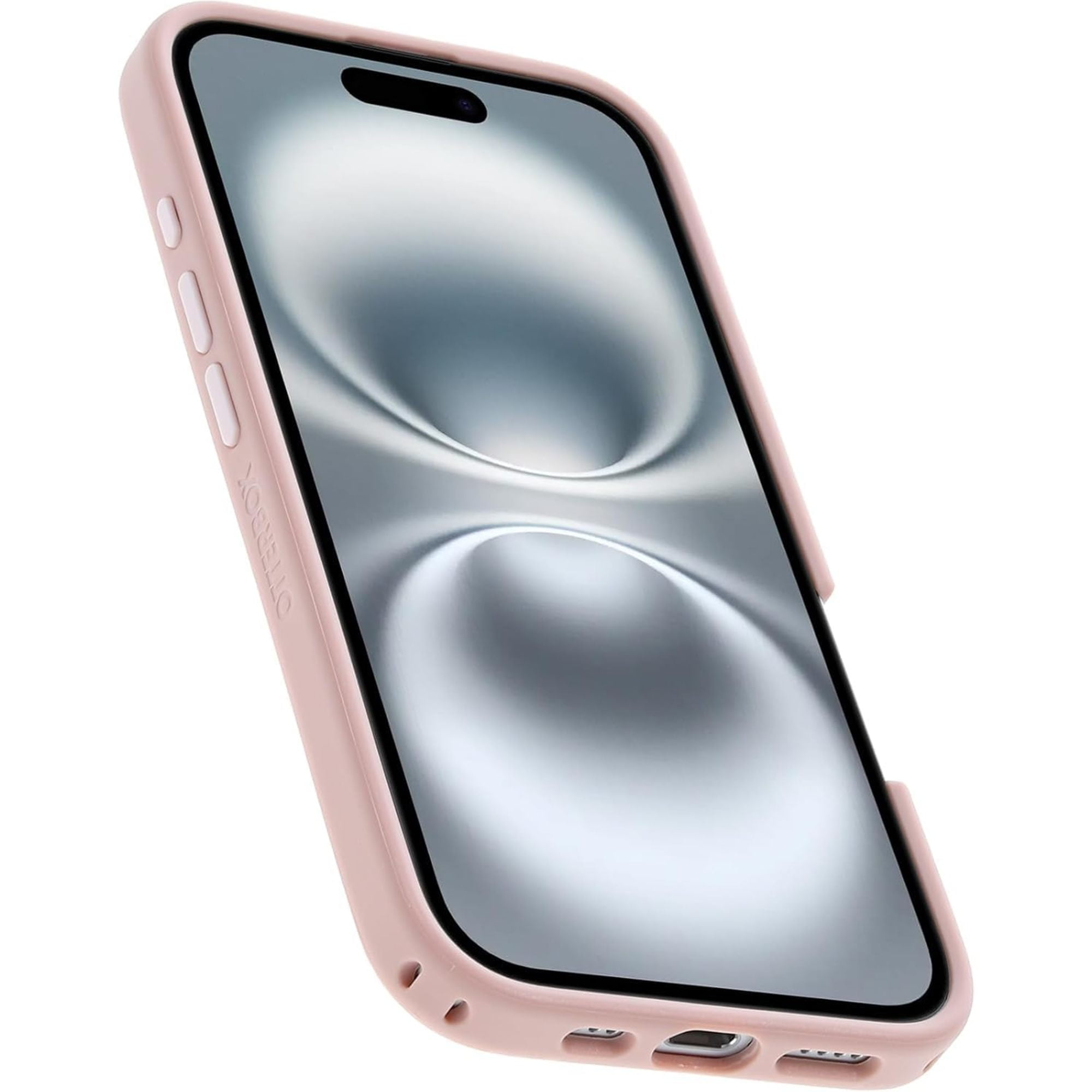 OtterBox iPhone 16 - Symmetry MagSafe Case - Ultra-Slim - Raised Edges Protect Camera & Screen - Ballet Shoes (Pink)
