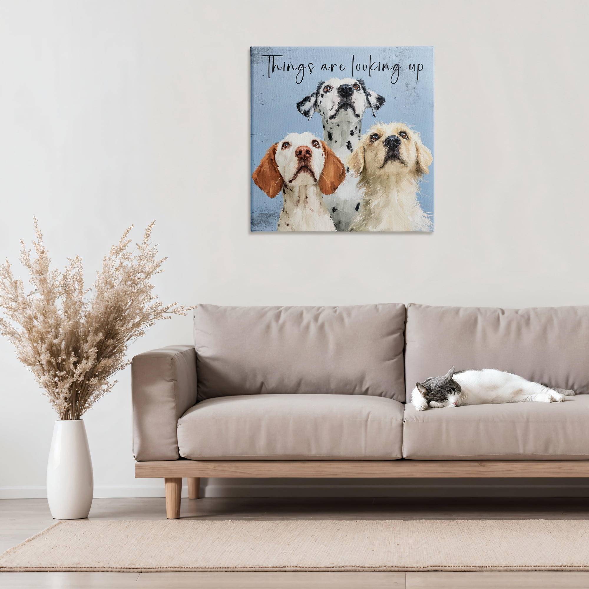 Stupell Industries Things Are Looking Up Canvas Wall Art, design by Kim Curinga
