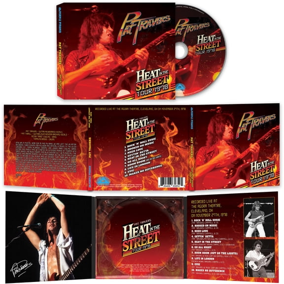 Pat Travers - Heat In The Street Tour - 1978 - Music & Performance - CD