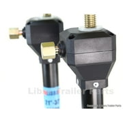 Set of 2 LIBRA Heavy Duty Quick-Lift RV Slide Out Stabilizer Jacks 5000lbs Adjust 26-49