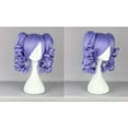 thumbnail image 5 of Unique Bargains Wigs for Women 14" Purple Curly Wig with Wig Cap Shoulder Length Ponytail, 5 of 6