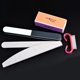 thumbnail image 4 of Juego de 5 herramientas para manicura: incluye 3 limas, 1 lima cuadrada y 1 cepillo para uñas, colores variados., 4 of 6