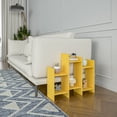 thumbnail image 2 of Ada Home Decor Furniture Mustard 2 Tier Sutton Modern Side Table, 2 of 5
