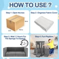 thumbnail image 4 of FKS LIFE 12Pcs Kids Play Couch Modular Kids Sofa Multifunctional Foam Couch Imaginative Convertible Floor Sofa for Boys and Girls, 4 of 8