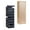 Black, variant on WE Games Wood Block Stacking Party Game that Tumbles Down - 12 in. Wooden Box - 54 Blocks