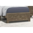 thumbnail image 3 of Tcbosik Twin Size Bed Frame with Headboard, Platform Bed for Home Apartment, Easy Assembly, Rustic Brown, 3 of 4