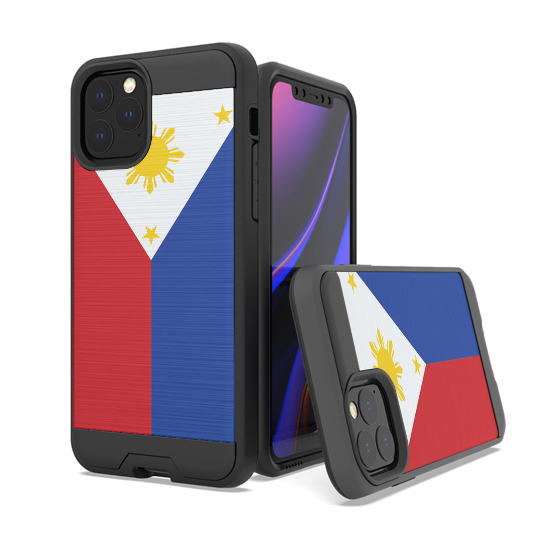 Capsule Case Compatible With Iphone 12 Pro Shock Defender Hybrid Slim Design Protective Black Case Cover For Iphone 12 6 1 Inch Philippines Flag Walmart Com Walmart Com
