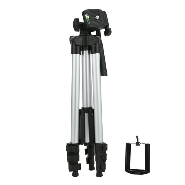 Mobile Phone Tripod,3110 Aluminium Alloy Silver Flexible Tripod Portable Tripod High-Intensity Output