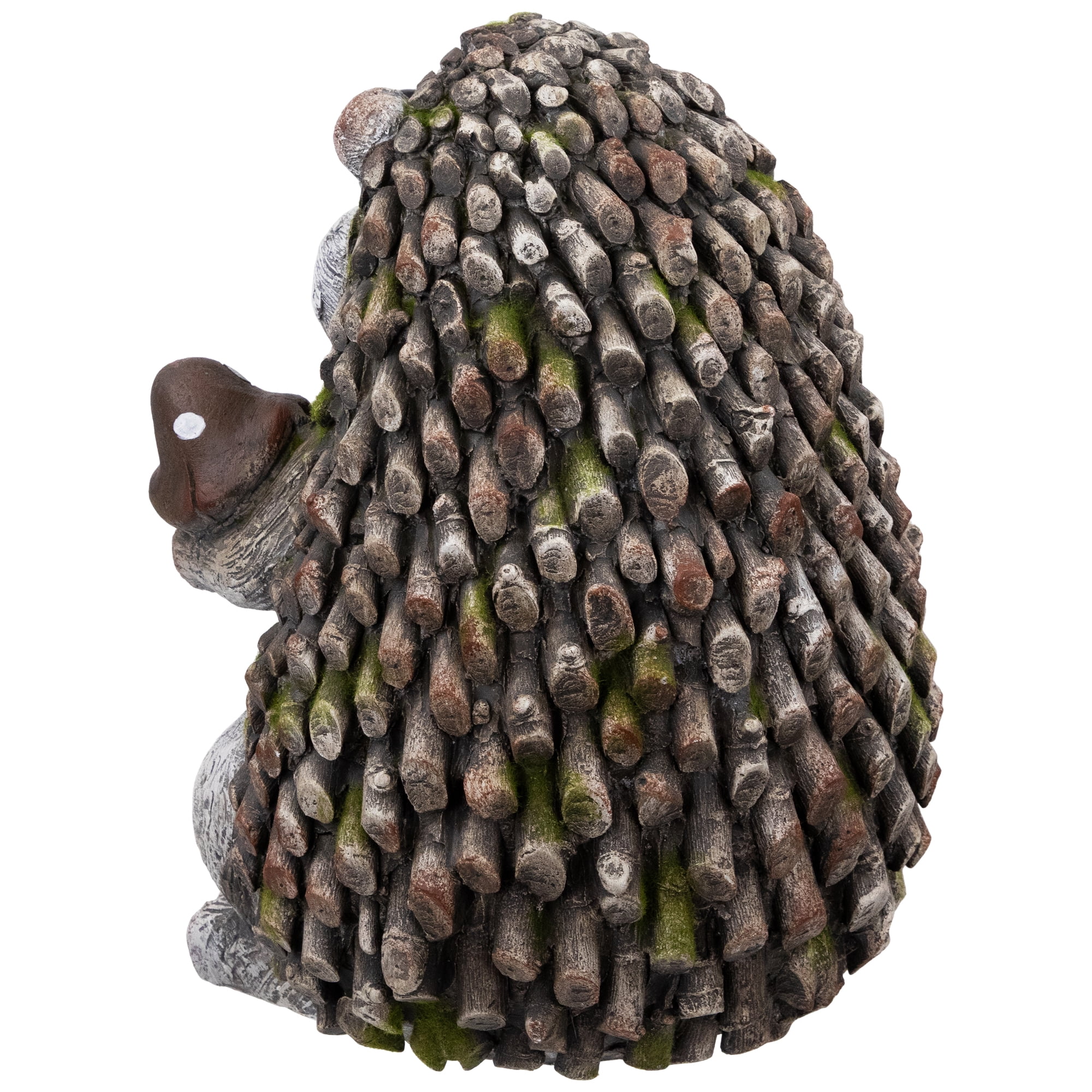 Northlight Hedgehog Holding Mushroom Outdoor Garden Statue - 8.5"