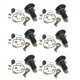 thumbnail image 1 of 6 Juegos para Virago XV535 1990-2001 XV 535 Kit de Reparación de Carburador de Motocicleta Junta de Diafragma de émbolo, 1 of 5
