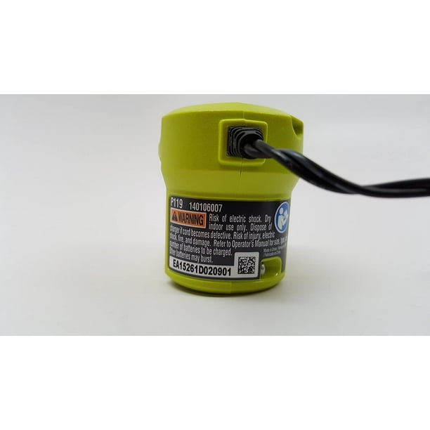 Ryobi 18v 18 volt P119 ONE NiCad Lithium Ion battery charger New