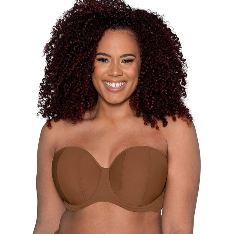 CURVY KATE Caramel Luxe Strapless Multiway Underwire Bra, US 32F, UK 32E,  NWOT 