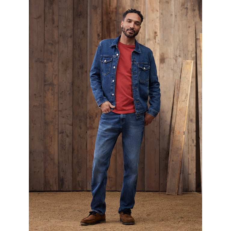 Levi Strauss Signature Men's Original Straight Fit Jeans photo 4